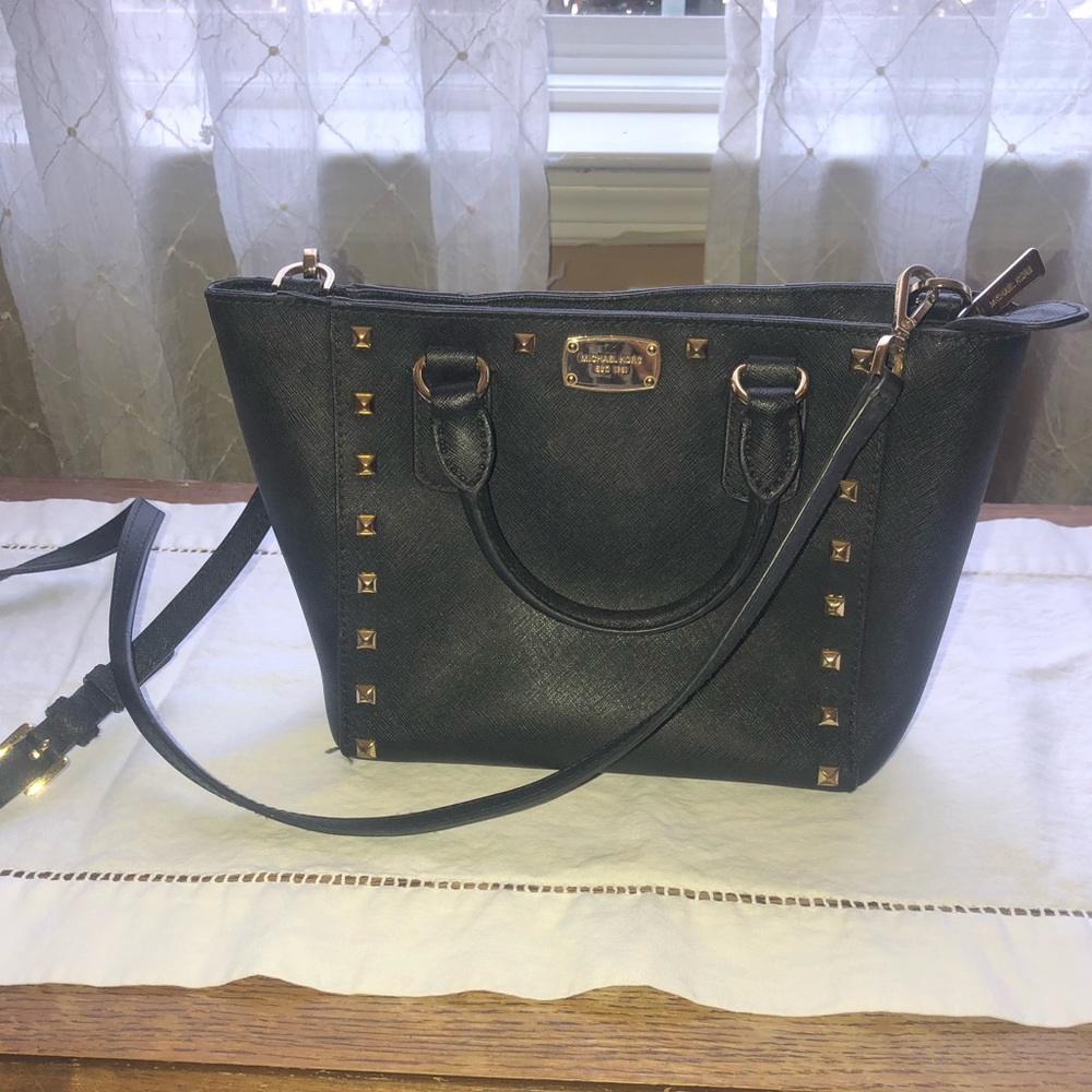 Michael Kors Studded Crossbody Purse
